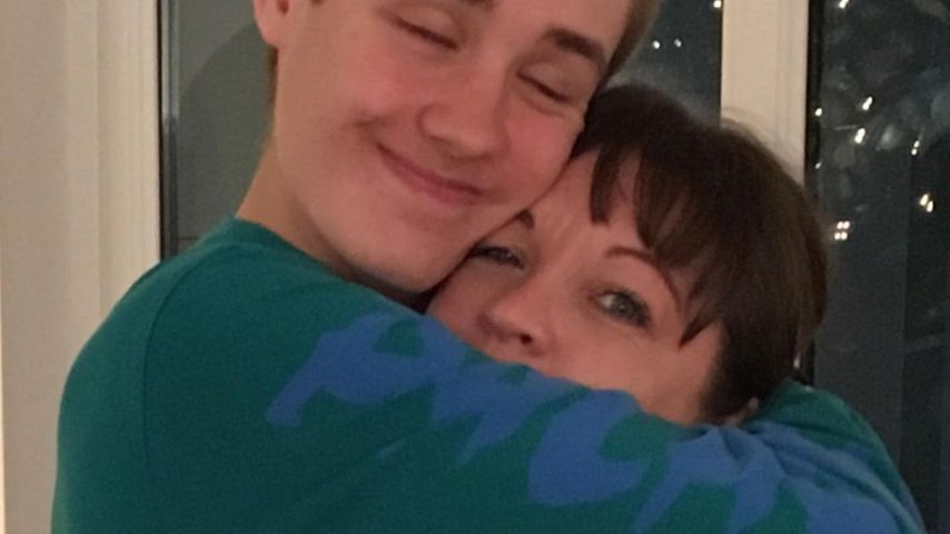 Archie Lyndhurst mit seiner Mutter Lucy