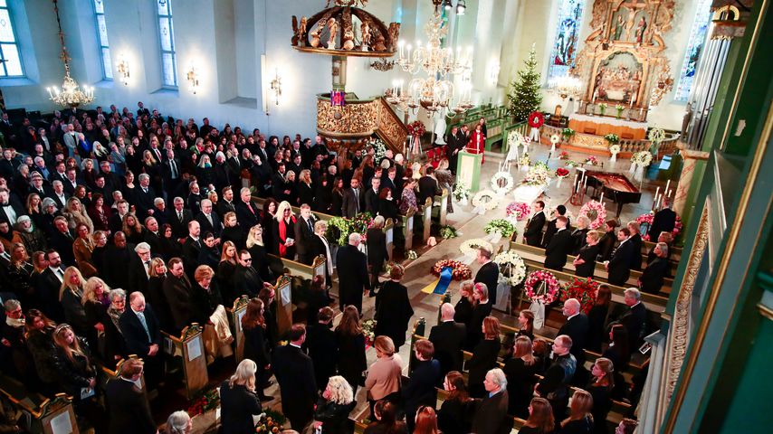 Ari Behns Trauerfeier in der Kathedrale in Oslo