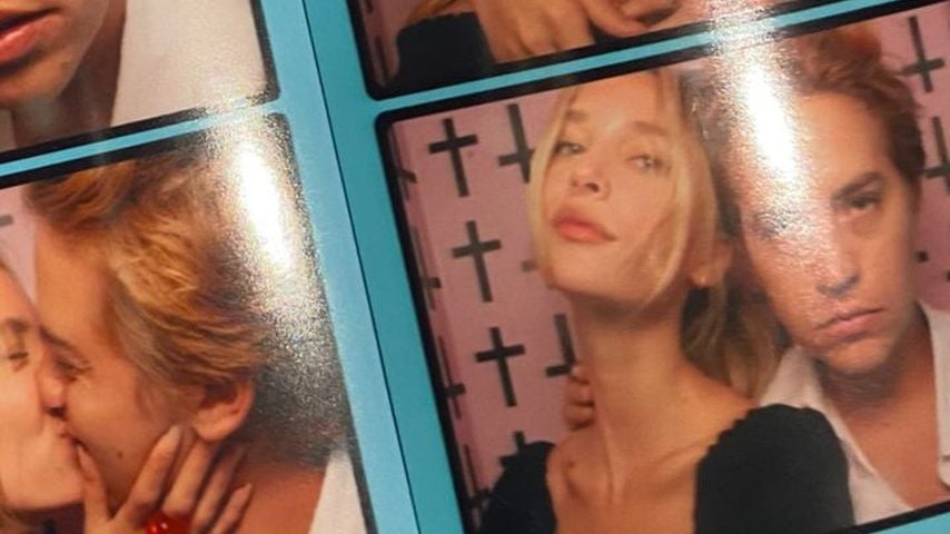 So süß feiern Cole Sprouse und seine Ari zweiten Jahrestag