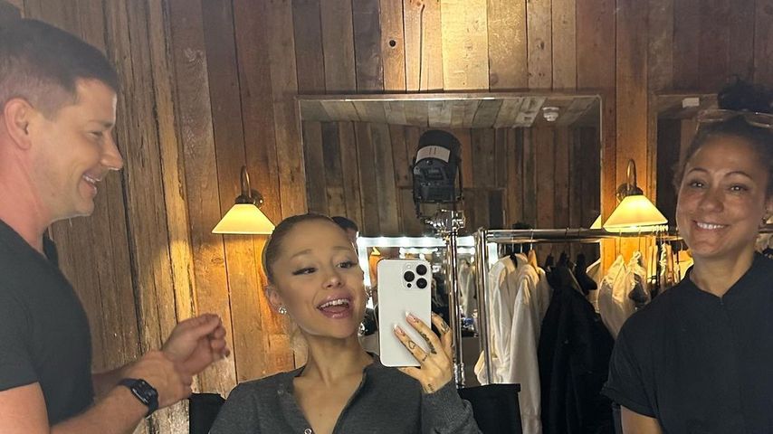 Ariana Grande am Set von "Wicked"