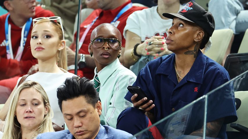Ariana Grande, Cynthia Erivo und Lena Waithe, Juli 2024