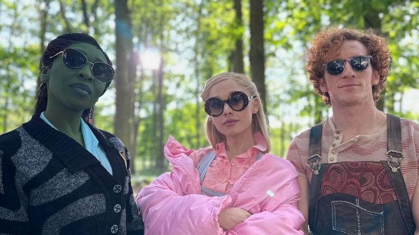 Cynthia Erivo, Ariana Grande und Ethan Slater, "Wicked"-Darsteller