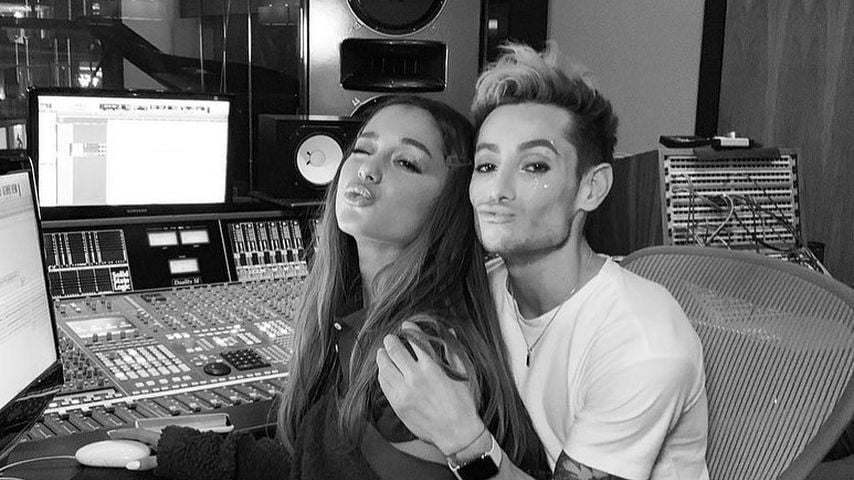 Ariana Grande und ihr Bruder Frankie im März 2022