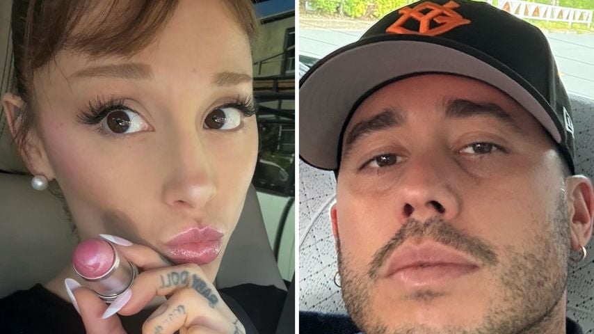 Ariana Grande kuschelt mit Ex Ricky bei Spaziergang im Park