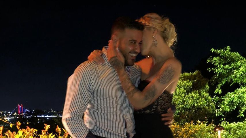 Arielle Rippegather und ihr Datepartner
