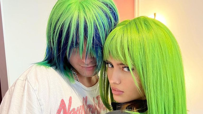 Aris Rachevsky und Leni Klum im November 2022
