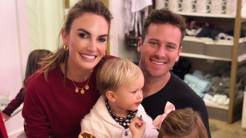 Armie Hammer mit seiner Familie