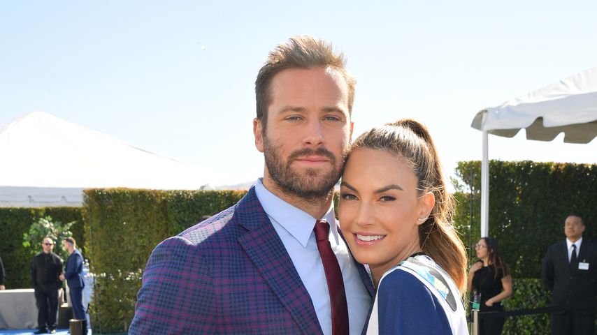 Armie Hammer und Elizabeth Chambers im Februar 2019