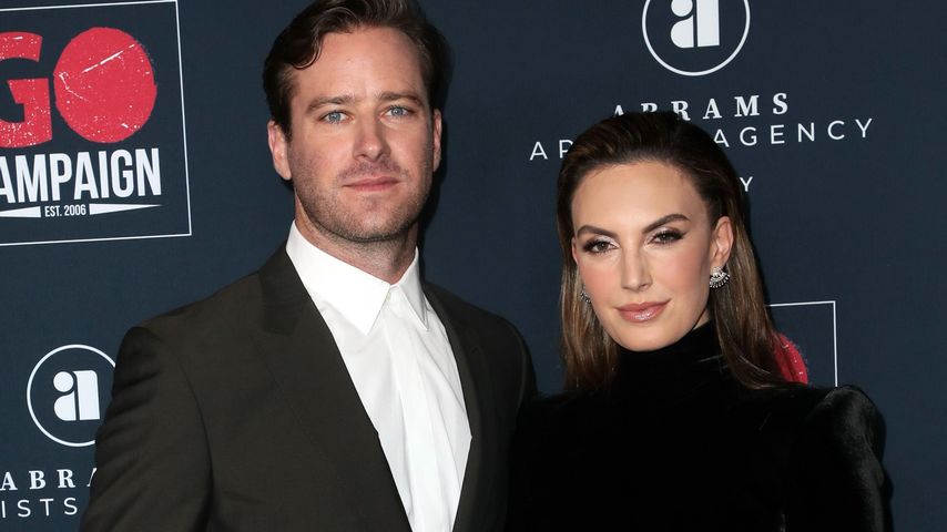 Armie Hammer und Elizabeth Chambers  im November 2019