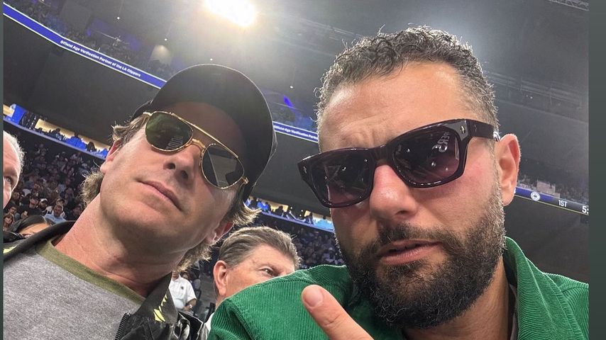 Armie Hammer mit seinem Ex-Assistenten Jeremy Cahen, Oktober 2024