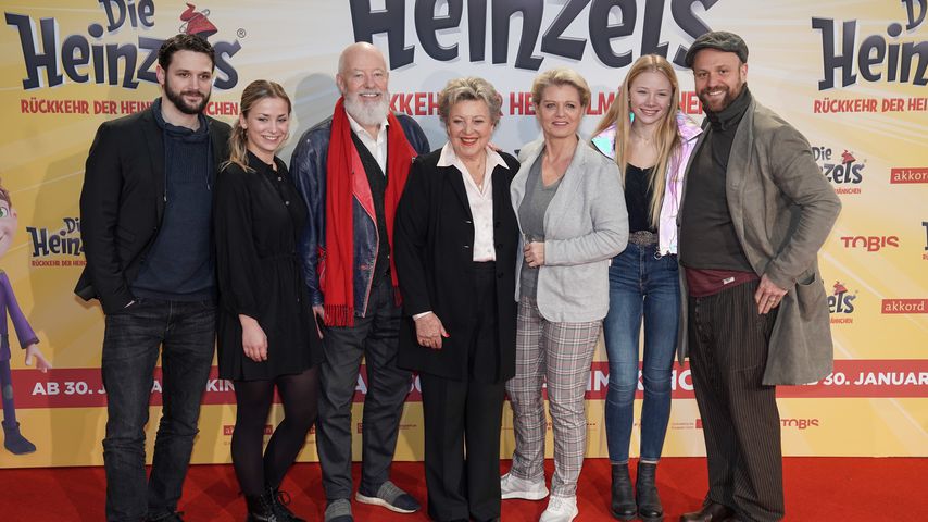 Arne Rudolf mit anderen Stars der "Lindenstraße"