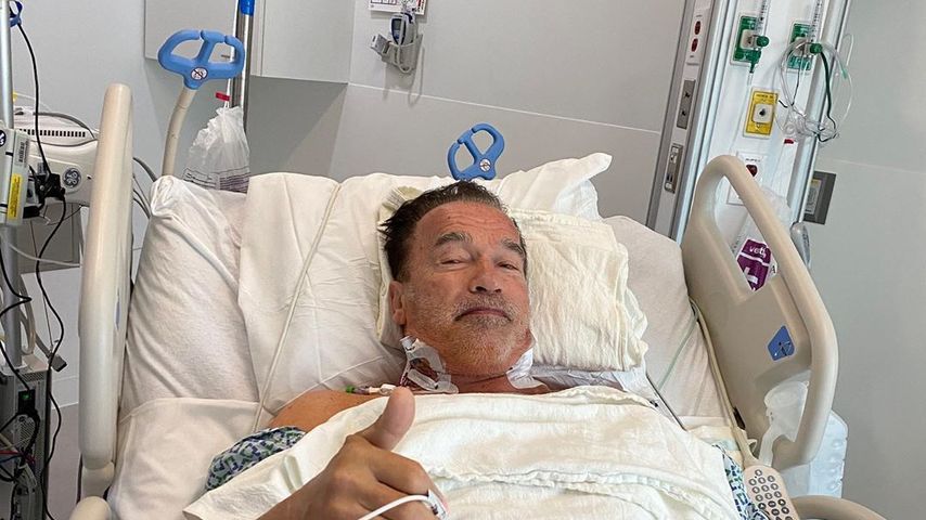Arnold Schwarzenegger in der Cleveland Klinik im Oktober 2020
