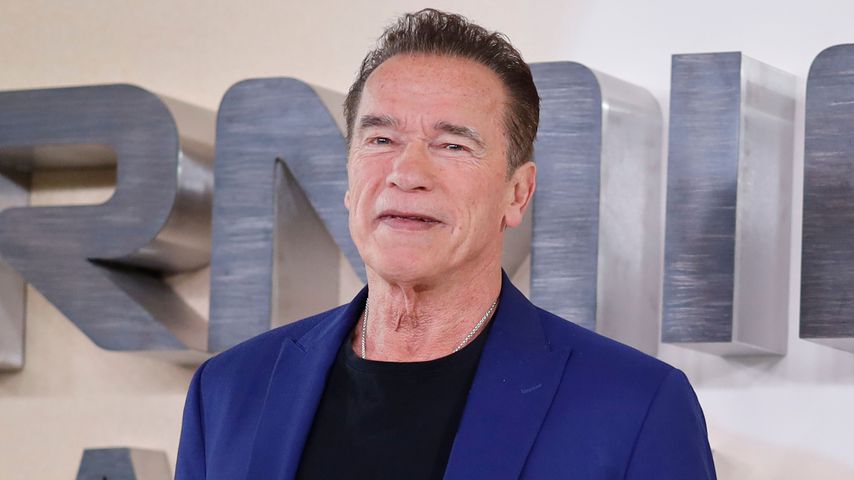 Arnold Schwarzenegger bei einem Pressetermin in London, 2019