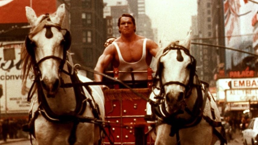 Arnold Schwarzenegger in "Herkules in New York"