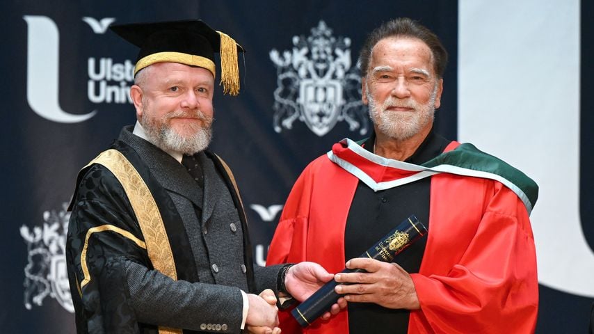 Arnold Schwarzenegger bekommt Ehrendoktorwürde verliehen