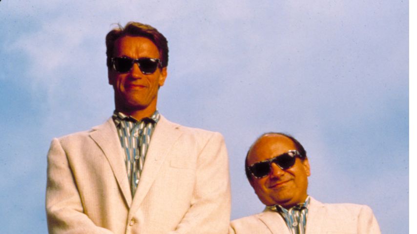 Arnold Schwarzenegger und Danny DeVito in "Twins"