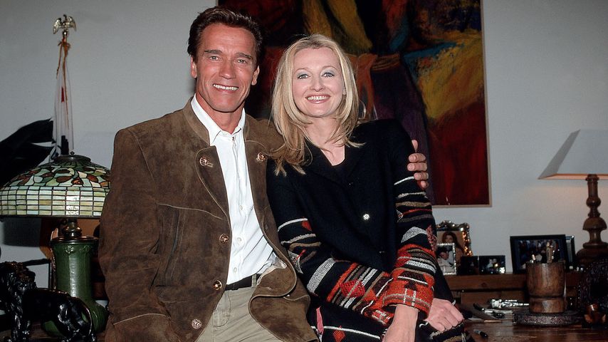 Arnold Schwarzenegger und Frauke Ludowig