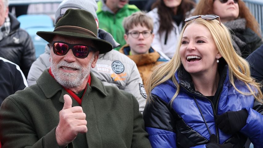 Arnold Schwarzenegger und Heather Milligan, Januar 2024