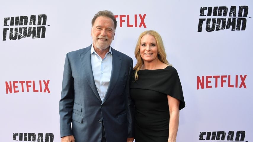 Arnold Schwarzenegger und Heather Milligan bei der Premiere von "Fubar" Staffel 2 im Netflix Tudum Theater in Los Angeles, Juni 2025