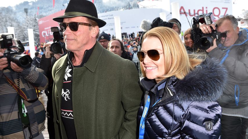Arnold Schwarzenegger und seine Partnerin Heather Milligan