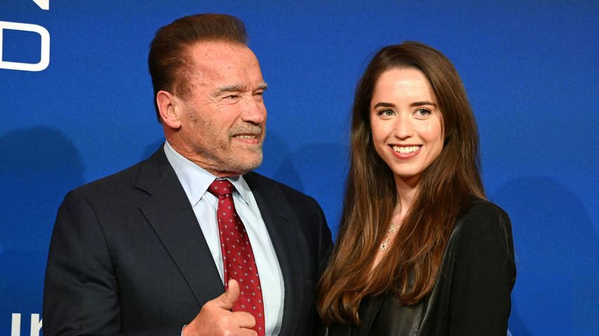Arnold Schwarzenegger mit Tochter Christina auf einem Event