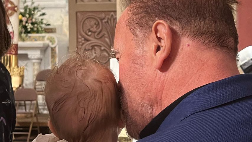 Arnold Schwarzenegger und seine Enkelin, November 2022