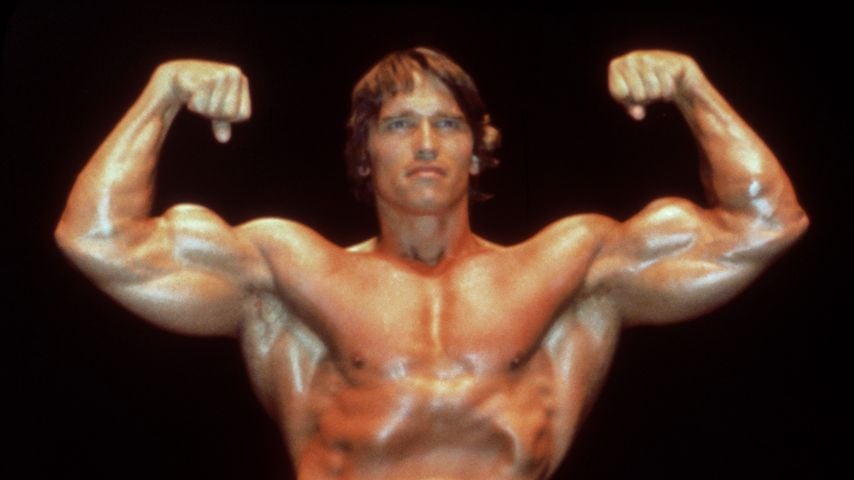 Arnold Schwarzenegger im Jahr 1980