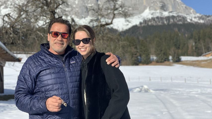 Arnold und Christina Schwarzenegger