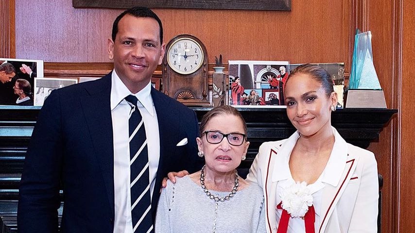 Alex Rodríguez, Ruth Bader Ginsburg und Jennifer Lopez