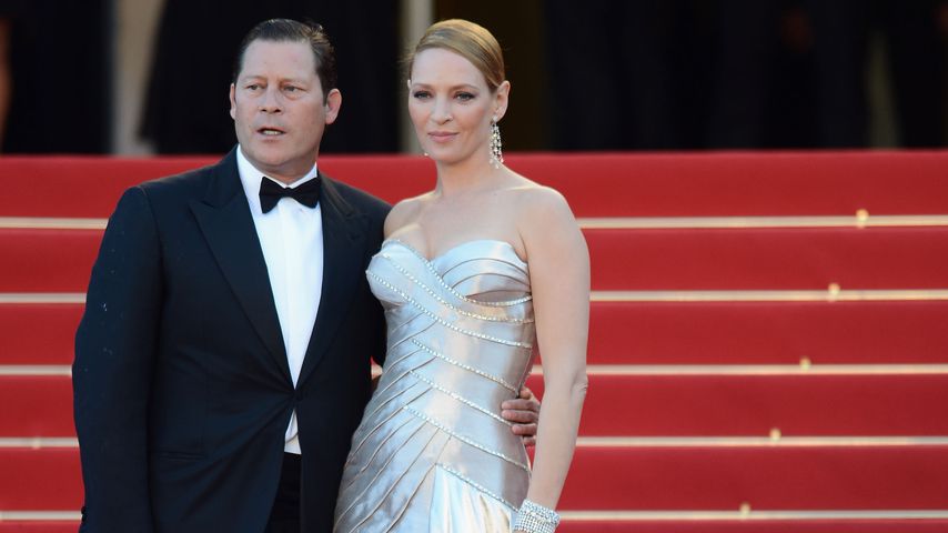 Arpad Busson und Uma Thurman, 2013