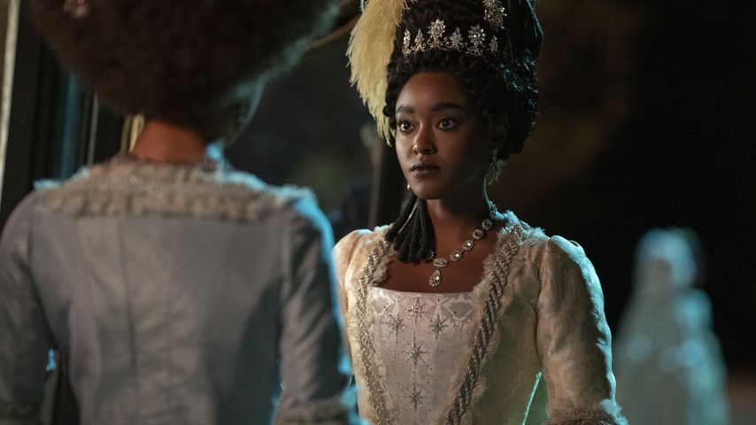 Arsema Thomas als Lady Danbury in "Königin Charlotte: Eine Bridgerton-Geschichte"