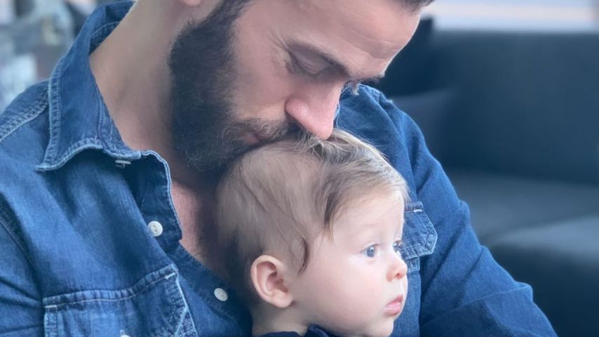 Artem Chigvintsev und Sohn Matteo