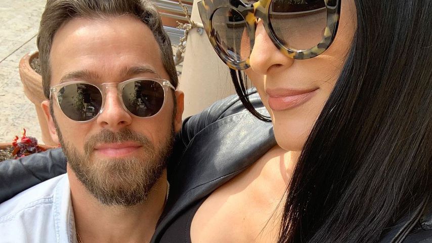 Artem Chigvintsev und Nikki Bella im Januar 2020