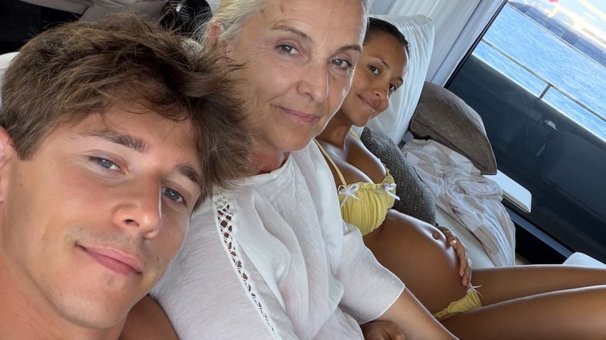 Arthur, seine Mutter und Schwägerin Alexandra Leclerc, Sommer 2026