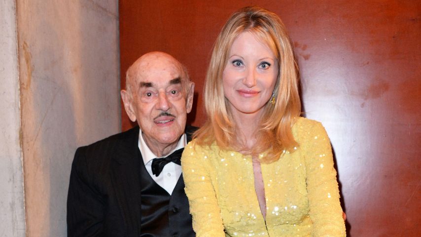 Artur Brauner und Manuela Tischler im Mai 2014