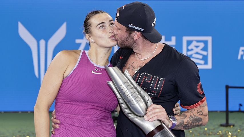 Tennisstar Aryna Sabalenka verlobt sich mit ihrem Georgios