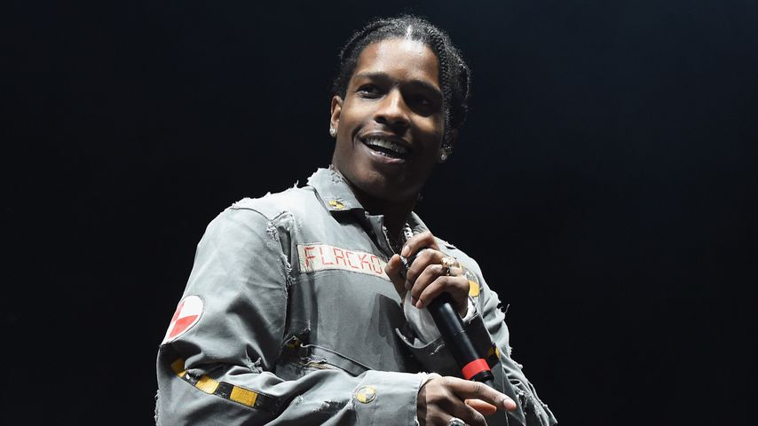 A$AP Rocky auf der Bühne in Los Angeles 2017
