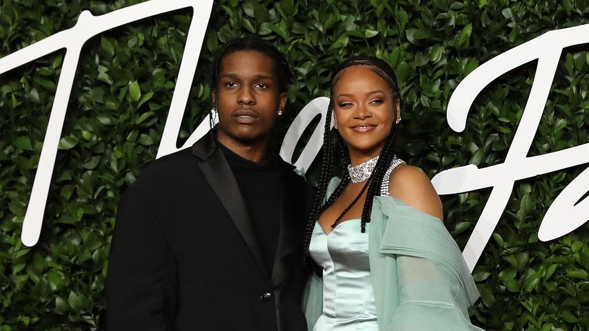 A$AP Rocky und Rihanna bei den British Fashion Awards