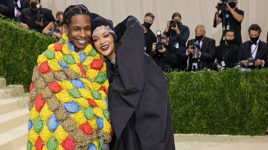 Asap Rocky und Rihanna bei der Met Gala 2021