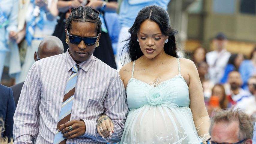 Asap Rocky und Rihanna, Juni 2025