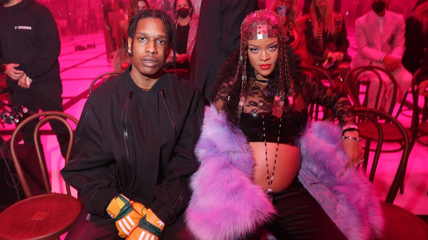 A$AP Rocky und Rihanna, 2022