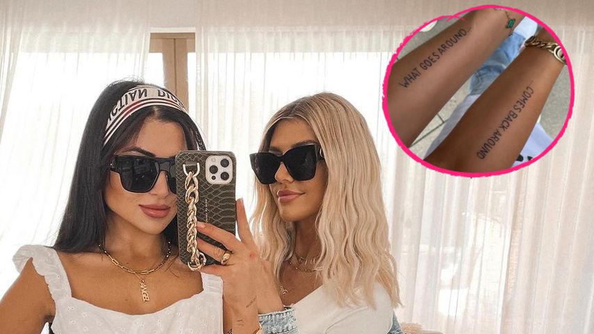 Fehlerhaft? Gerda Lewis bekommt Hate wegen neuem BFF-Tattoo