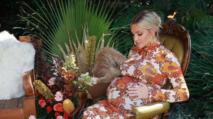 Vor der Geburt: Ashlee Simpson zeigt ihren großen Babybauch