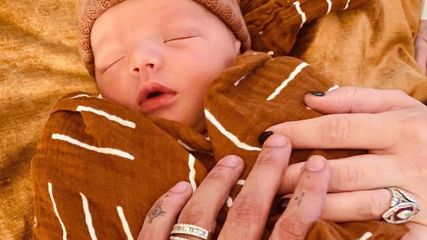 Ashlee Simpsons Baby Ziggy Blu Ross im Oktober 2020