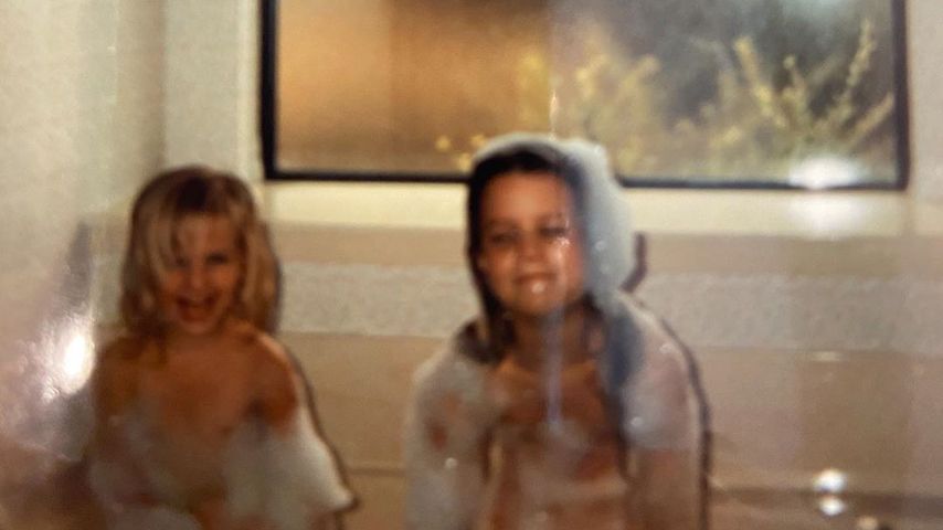 Ashlee und Jessica Simpson in jungen Jahren
