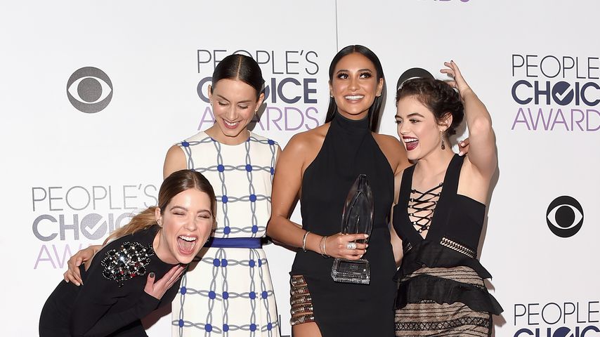 Ashley Benson, Troian Bellisario, Shay Mitchell und Lucy Hale, "Pretty Little Liars"-Stars