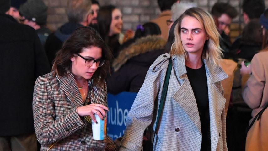 Ashley Benson und Cara Delevingne in New York