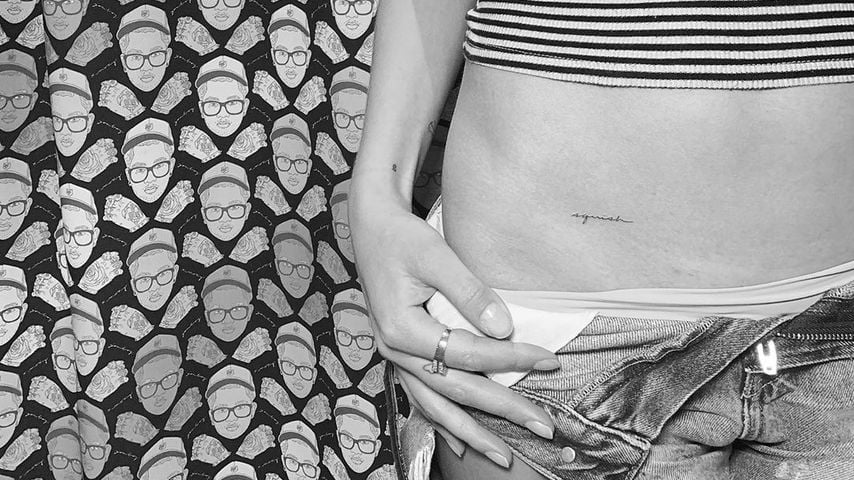 Ashley Bensons neues Tattoo