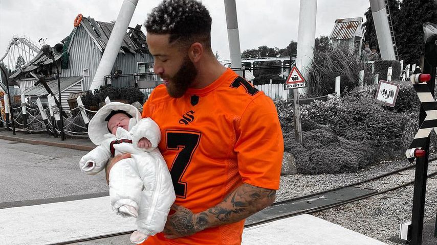Ashley Cain und seine Tochter Azaylia