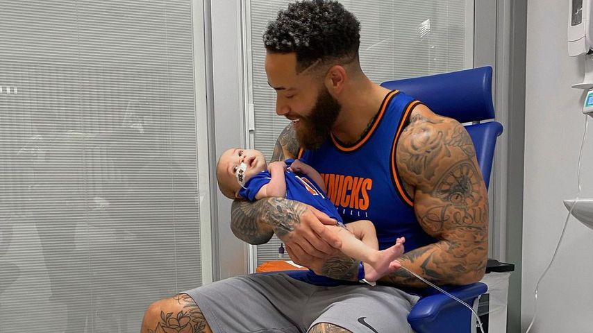 Ashley Cain mit seiner Tochter im Oktober 2020